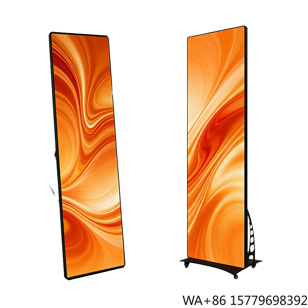 Indoor P2.5 LED Poster Display Screen with Free SDK Support for Digital Signage