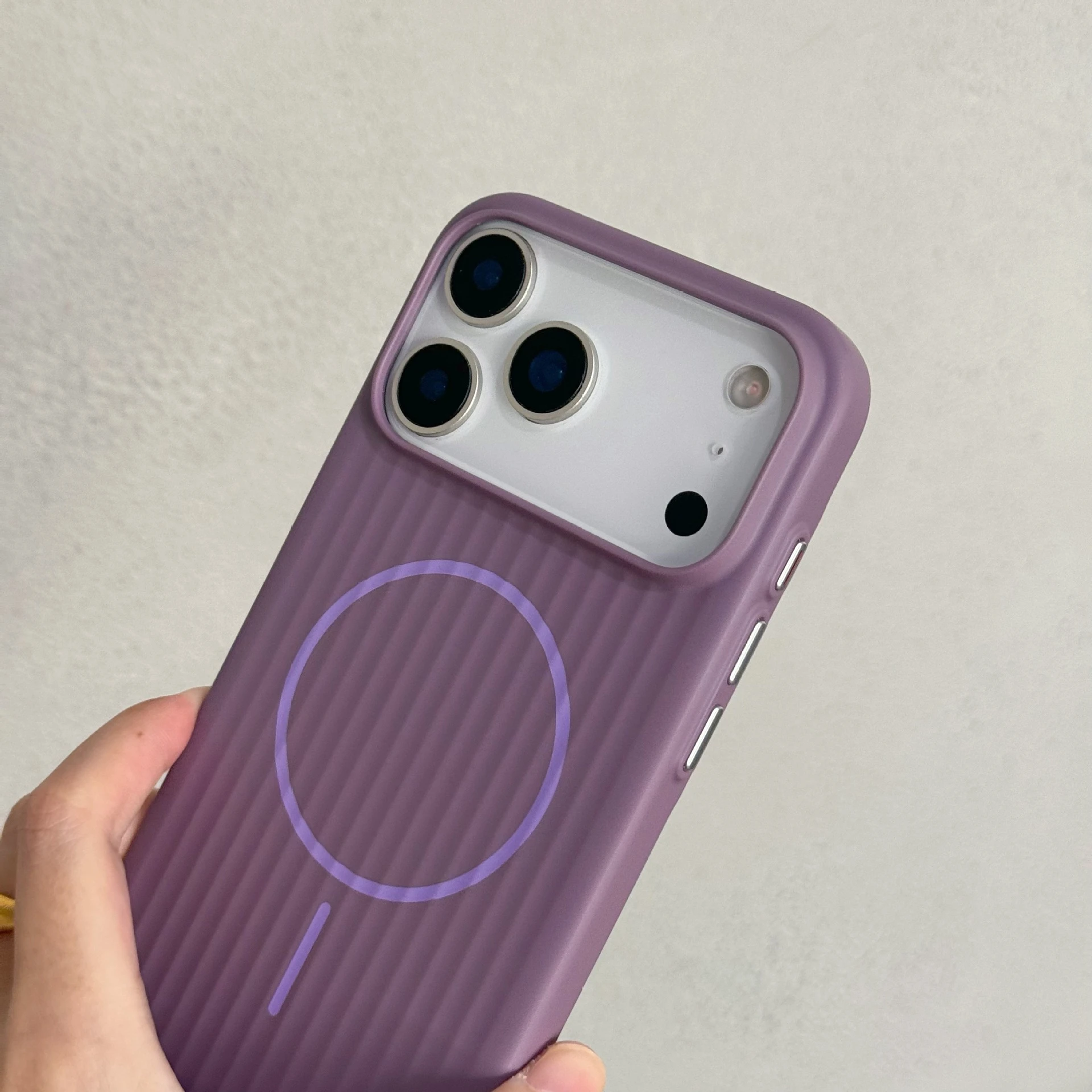 Excimer UV المموج PC الحالات الصلبة ل Megsafe آيفون 17 برو ماكس 16 15 14 غطاء مقاوم للصدمات المغناطيسي المضادة للتخطي الوفير #4