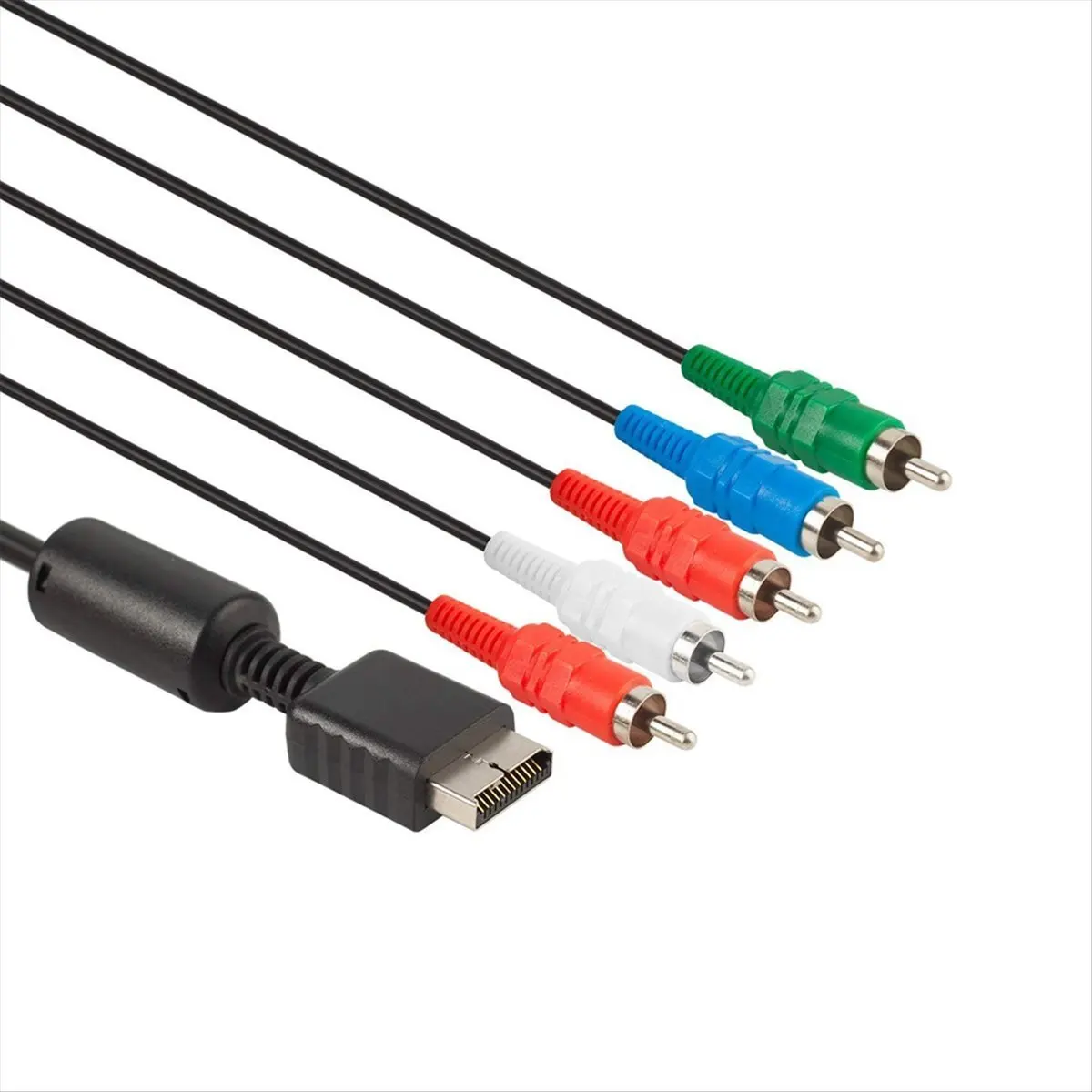 【~-novo-n11r】cabo-av-de-componentes-de-Audio-e-video-hdtv-de-18m-para-ps-ps2-slim-cabo-composto-de-saida-multipla-hd