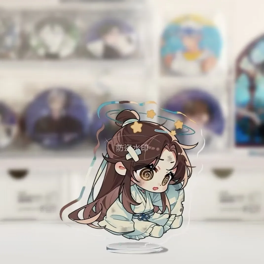 "천국 공식은 축복을 주었습니다" 귀여운 스탠딩 사인 "Flower City,Xie Lian" InS 스타일 생일 선물 데스크탑 장식