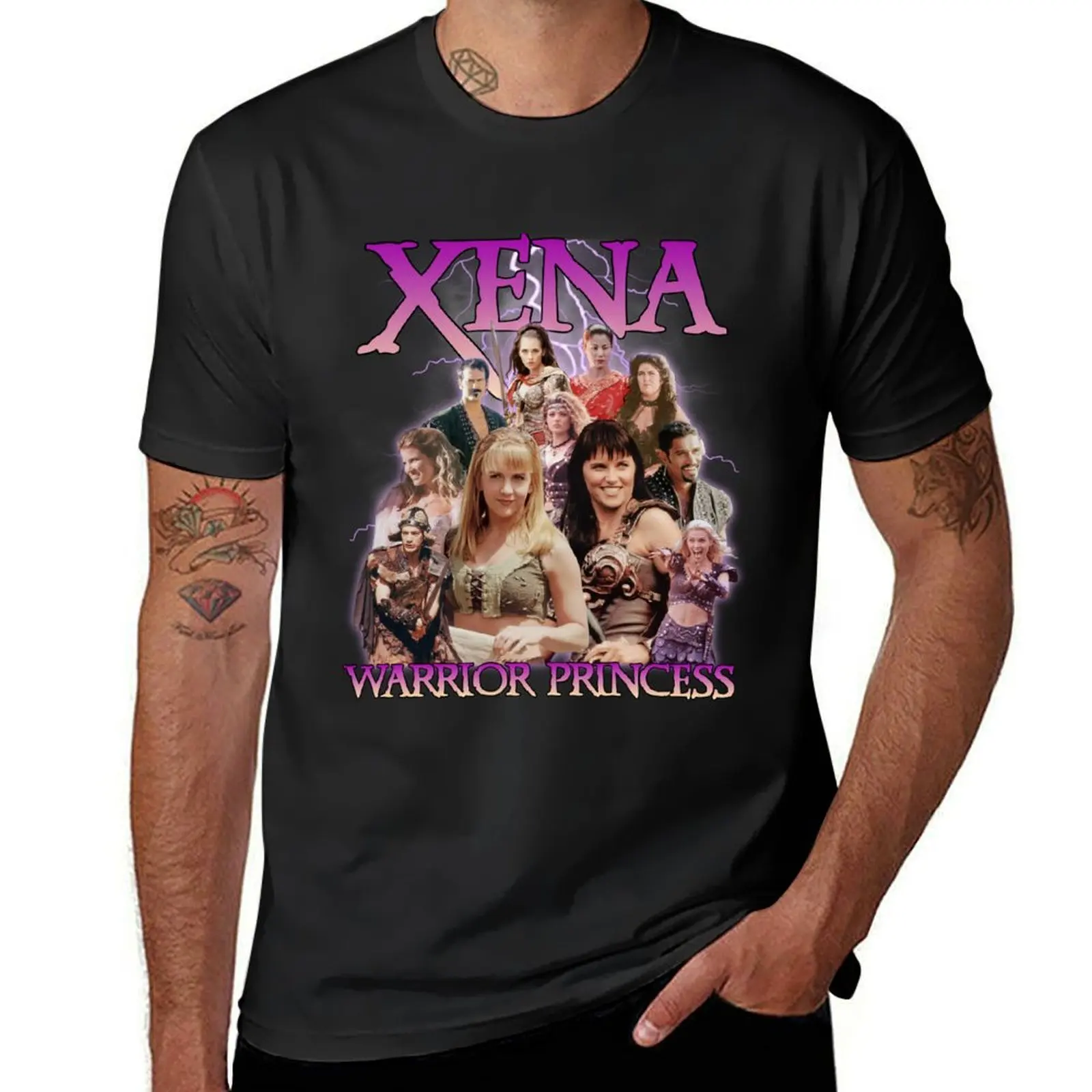 

Xena Warrior Princess Cast T-Shirt anime graphics sports fans men t shirt