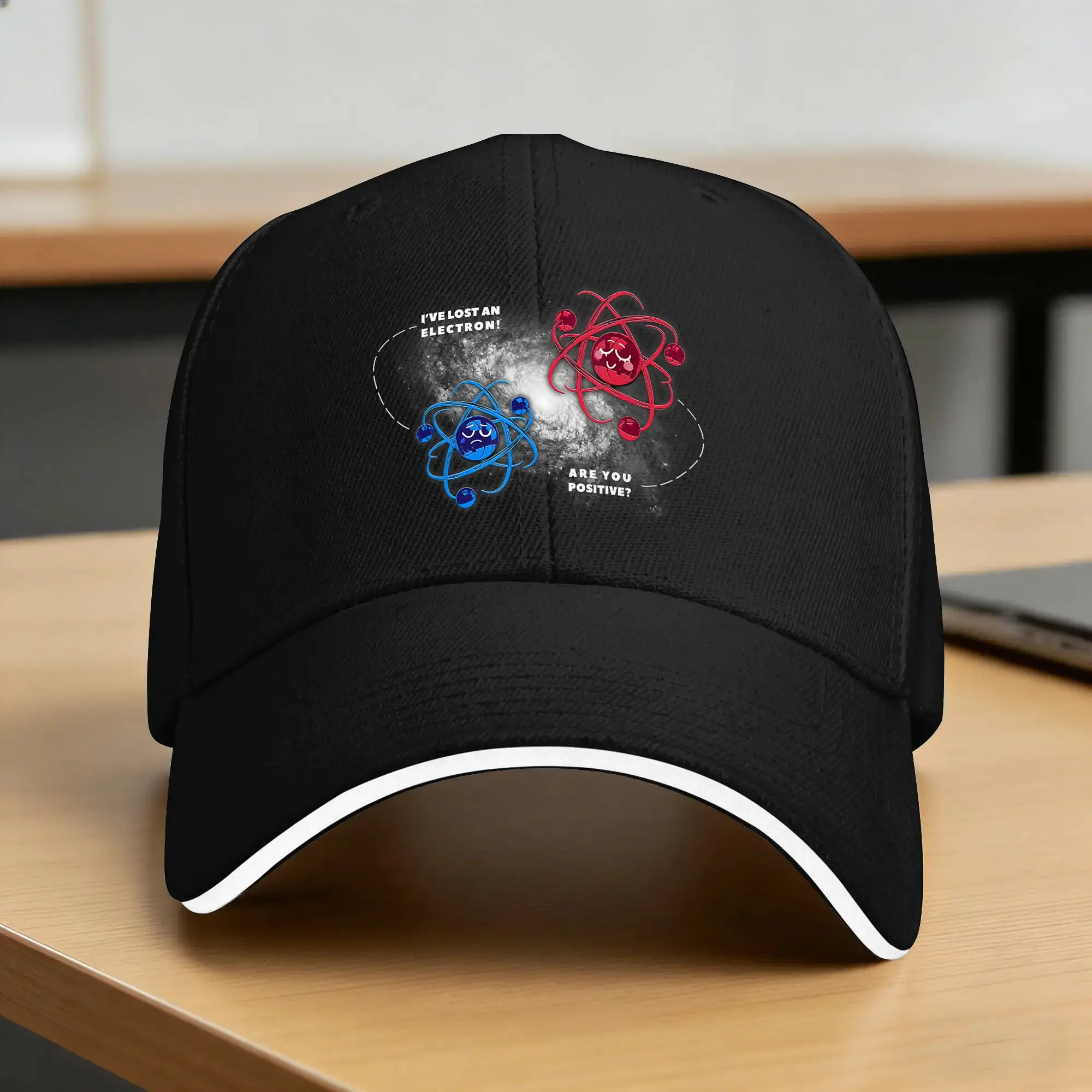 I Lost An Electron Sun Baseball Cap Summer Men Adult  Custom DIY Hip Hop Hats Dropshipping Trendy Outdoor Sport Baseball Caps