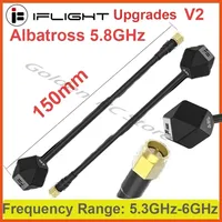 IFlight Albatross 5.8GHz 3Dbi 5000-6000MHz 150mm RHCP / LHCP RP-SMA / SMA FPV antenna for FPV Drone part