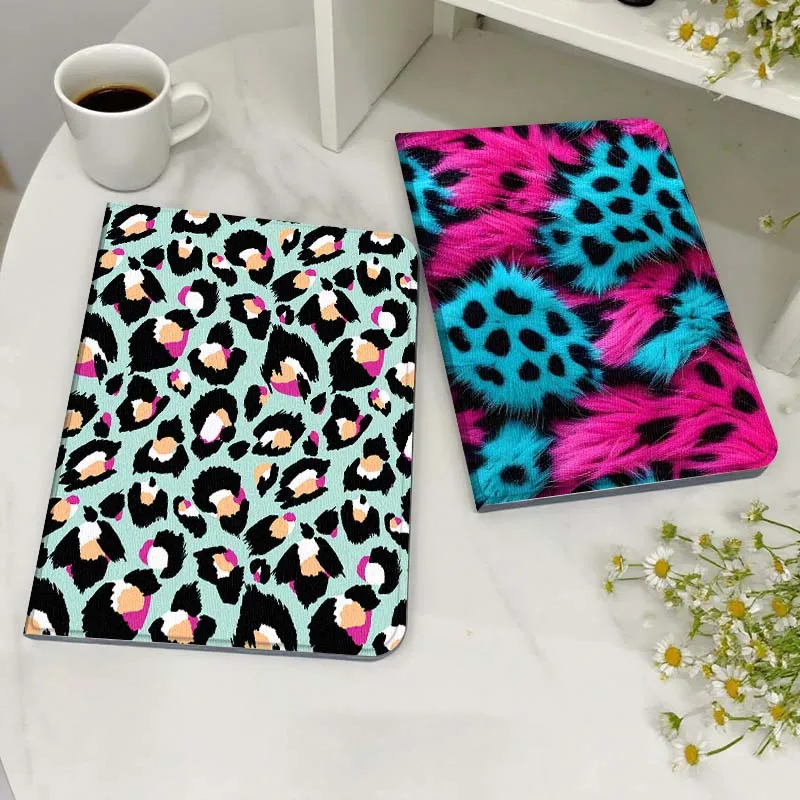 

Cartoon leopard print art For Legion Xiaoxin Pad Y700 K10 M10 P11 K11 Pro Plus 10.6 11.5 Inch 2021 2023 2025 Tablet Case