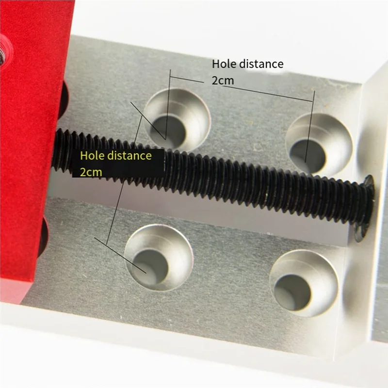 

50Mm Mini Aluminum Flat Clamp Bench Table Drill Press Fixing Tool Carving Bench Clamp Carving Machine