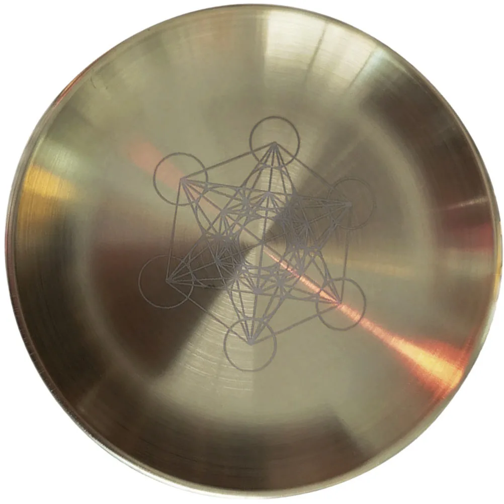 

Five Pointed Star Holder Plate Premium Alloy Metal Desktop Decor For Home Party Wedding Religious Ceremony Tabletop