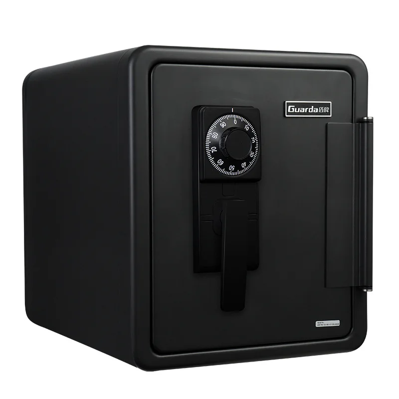 

Модель механического замка, огнестойкий и водонепроницаемый корпус из нержавеющей стали, 44 см, офисный домашний сейф