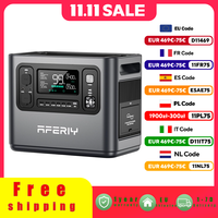 AFERIY P101D Portable Power Station 1200W Solar Generator 916Wh Lifepo4 Battery Home Backup Outdoor Camping Mobile power