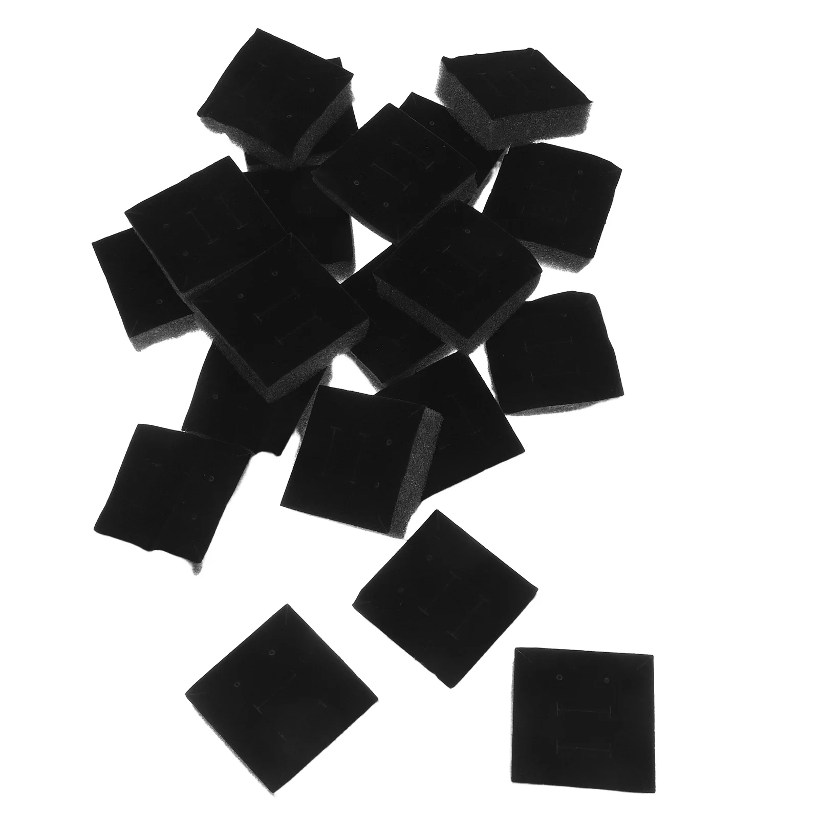 

20Pcs Jewelry Box Inserts Soft Padded Ring Cushion Foam Lining for Earrings Organizer Storage Display Tray Insert