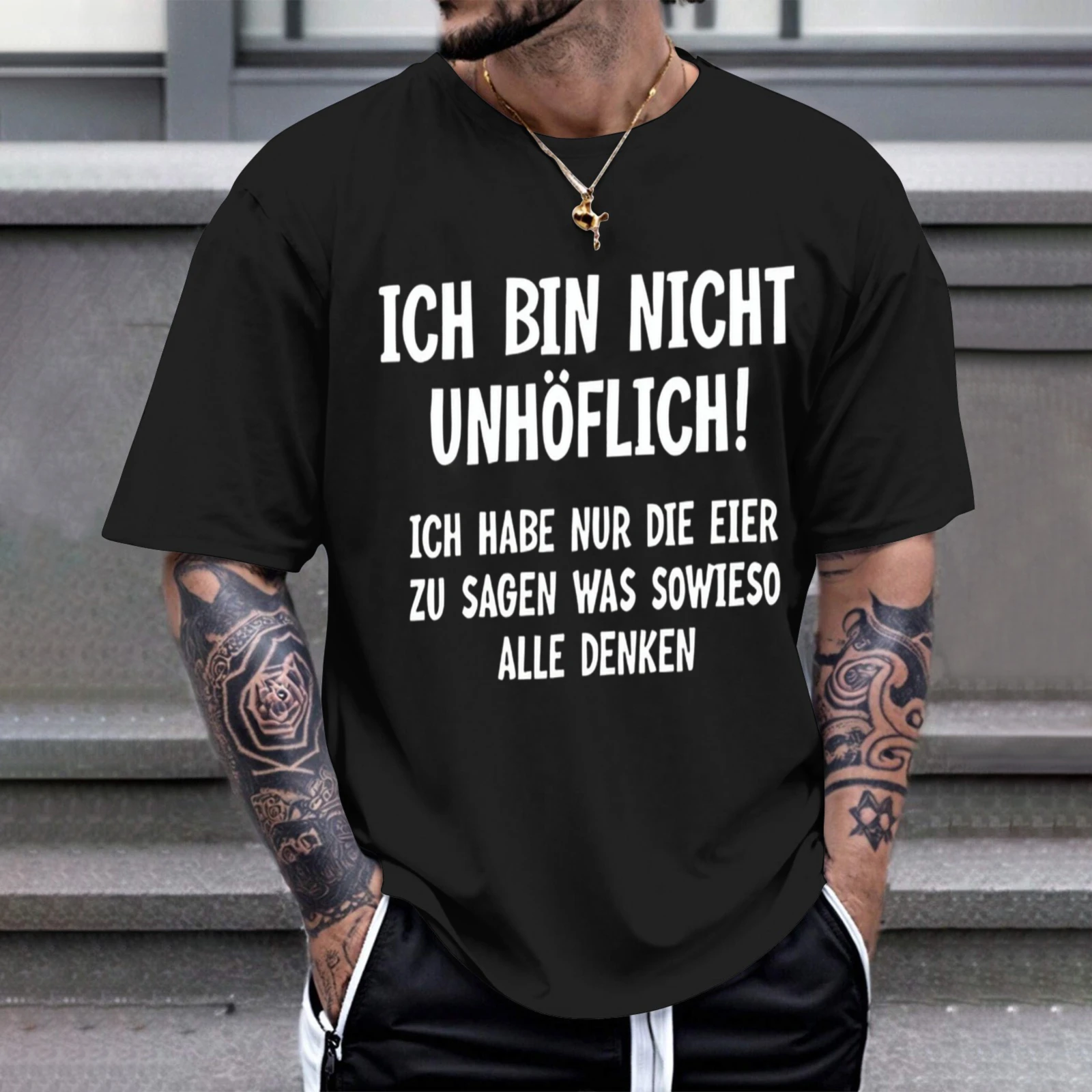 Herren-T-Shirt „I Am Not Rough I Just Have The Balloons To Say What's All I Think Is Perfection“ – Ideal für Alltag, Partys und Karneval-Outfits