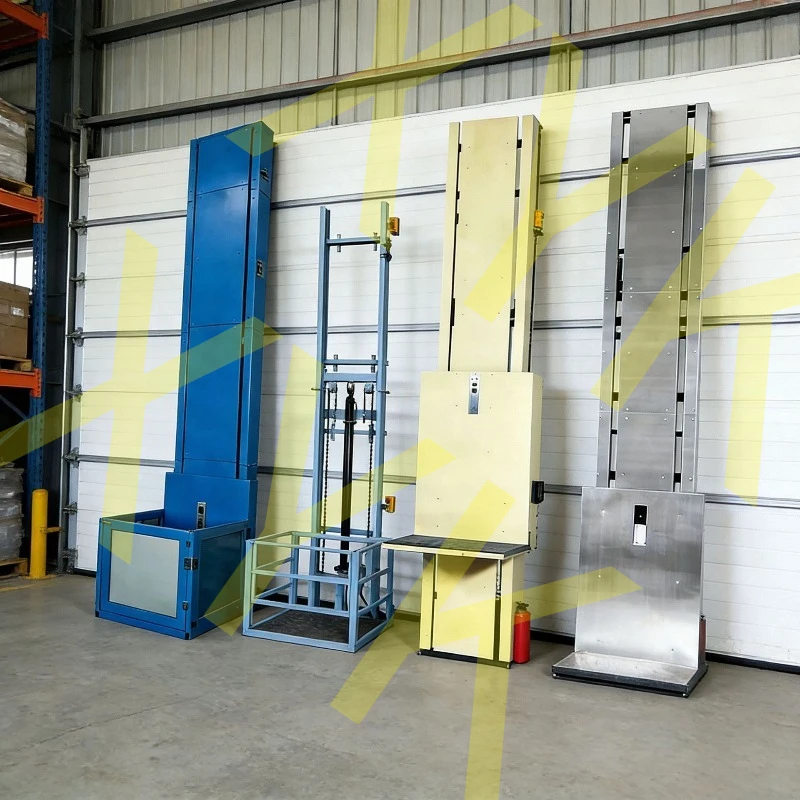 Customizable Electric Hydraulic Small Cargo Lift Elevator Guide Rail Simple Warehouse Factory Home Lift Platform
