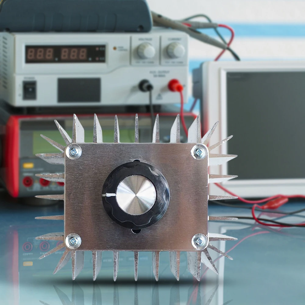 5000 W Motordrehzahlregler, einstellbare Leistung, Temperaturregler, Lichtdimmer, leistungsstarker elektronischer Spannungsregler