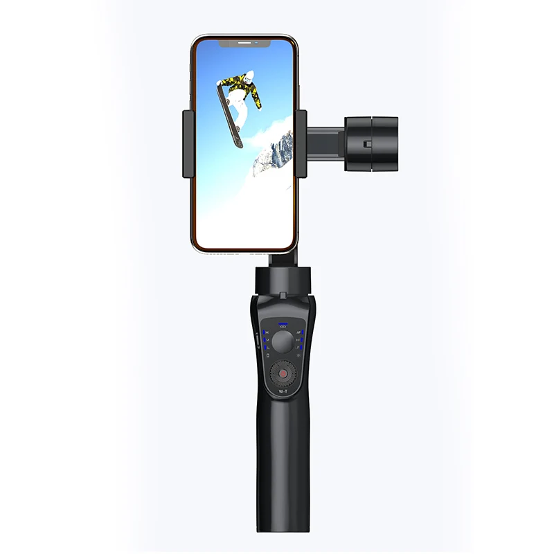 عرض ساخن لعام 2025 S5B تتبع تلقائي للوجه محمول باليد 3 محاور مثبت Gimbal للهاتف المحمول تصوير مدونة فيديو مع تكبير التركيز