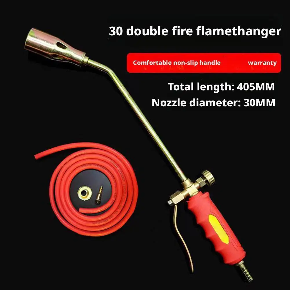 Metode Pelindung Kit Pembakar Gulma Obor Propana Baru Pistol Spitfire Las Obor Gas Cair Tipe Sakelar Tunggal dan Ganda