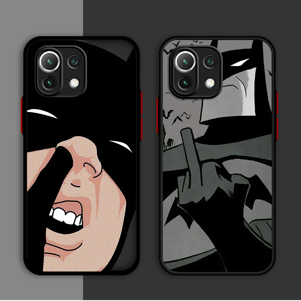 B-Batman Phone Case for Redmi Note 7 8 Pro 8T 9 Pro 9S 10 4G 5G 10 11S 10 11 12 13Pro 10Lite 12 13ProPlus5G 12 13 4G 5G