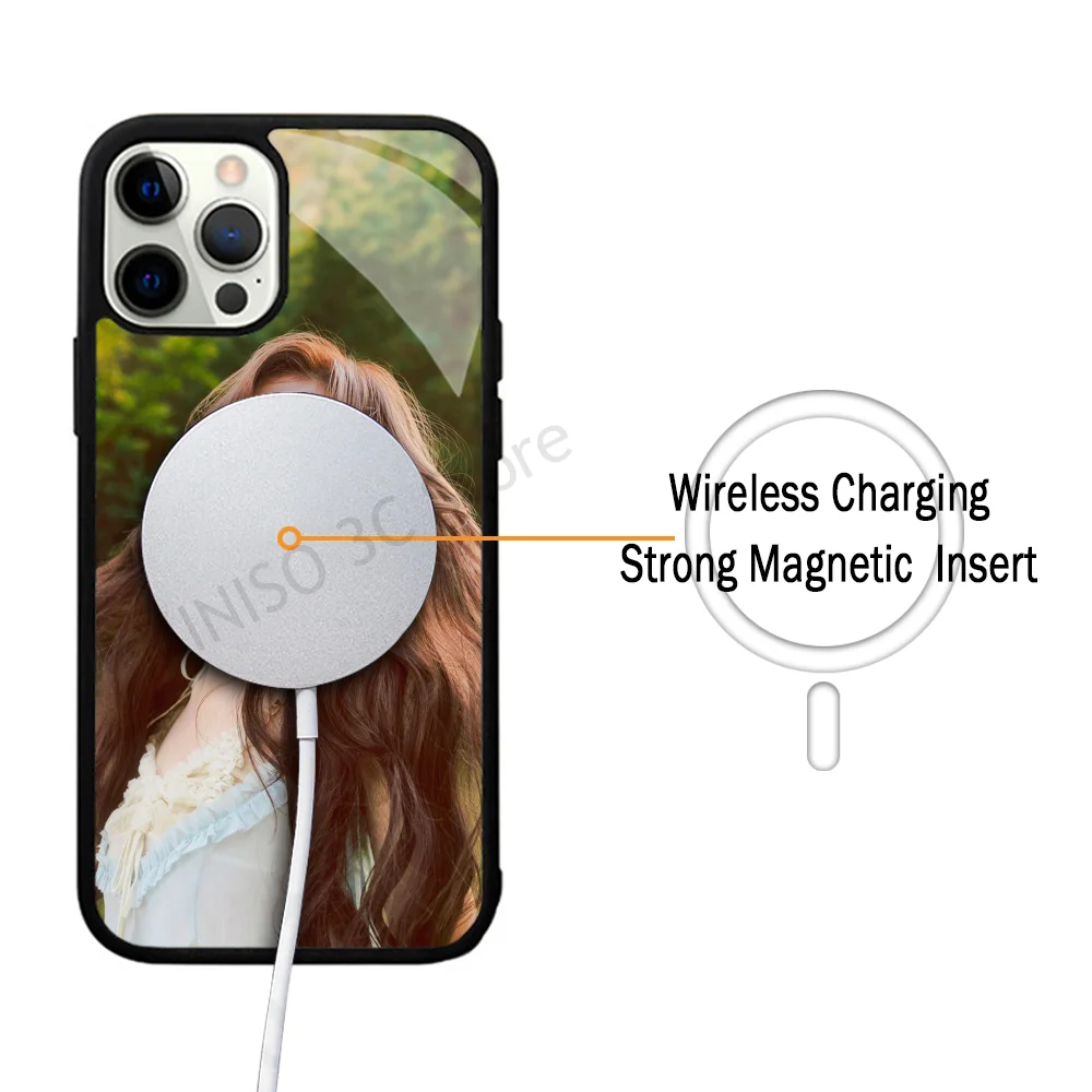 Kpop Girl Sana T-Twice Phone Case Strong Magnetic For IPhone 15 14 13 Pro Max 11 12 Mini For Magsafe