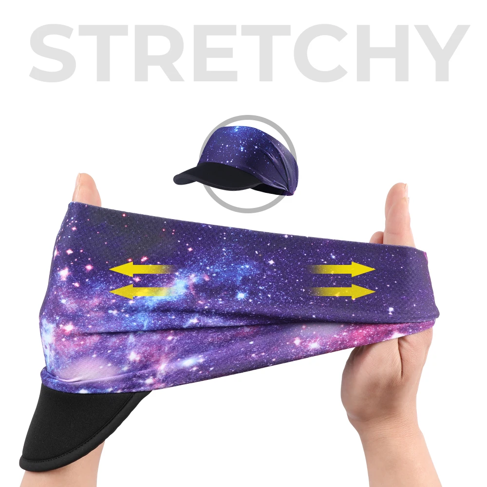 Summer Sports Hat Running Hiking Cycling Tennis Golf  Bike Visor UV Protection Top Empty Elasticity Men\'s Bonnets Women Headband