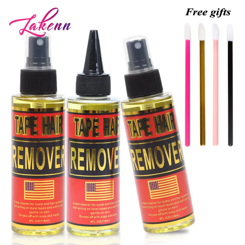 

Tape In Extension Remover Solvent Fast Acting Lace Wig Glue Remover Spray Hair Glue Bonding Residue Remover Solvent 4Oz 118Ml