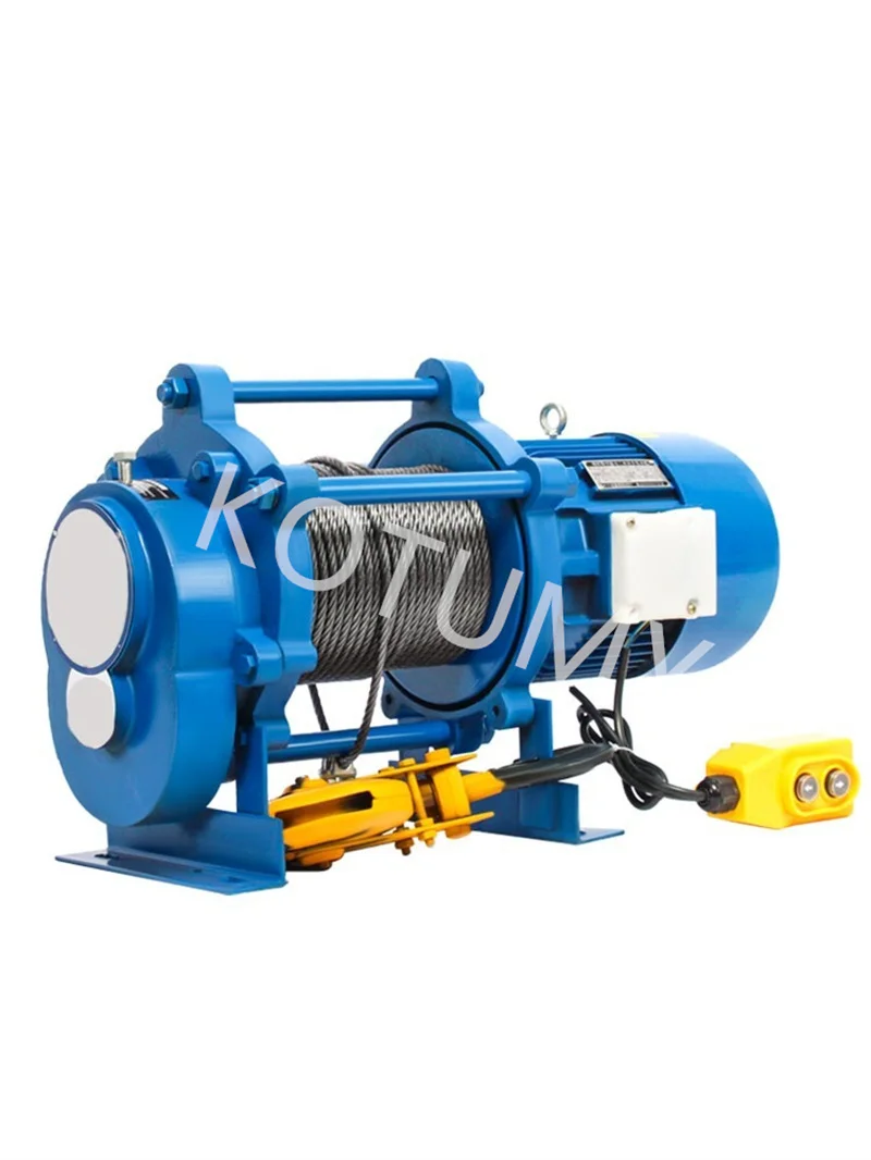 Multifunctional Hoist 220v Household Winch 1 Ton Electric Building Decoration Small Crane