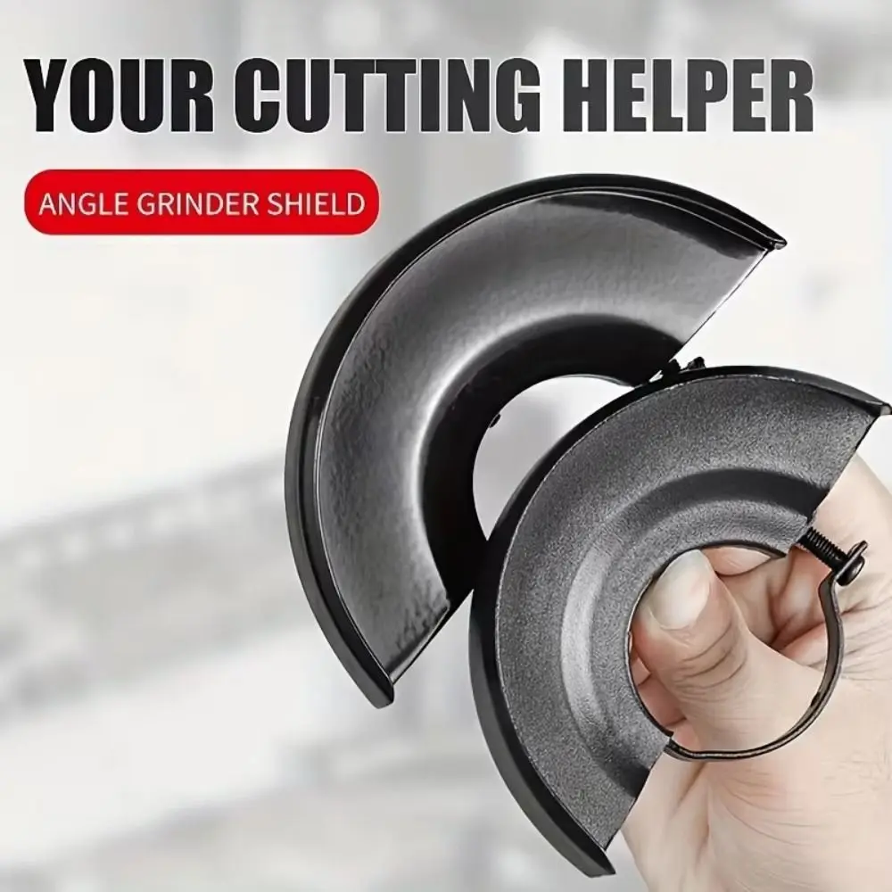 

Металлическая защитная крышка для угловой шлифовальной машины 100/115/125, пылезащитная крышка диска шлифовальной машины, черная замена