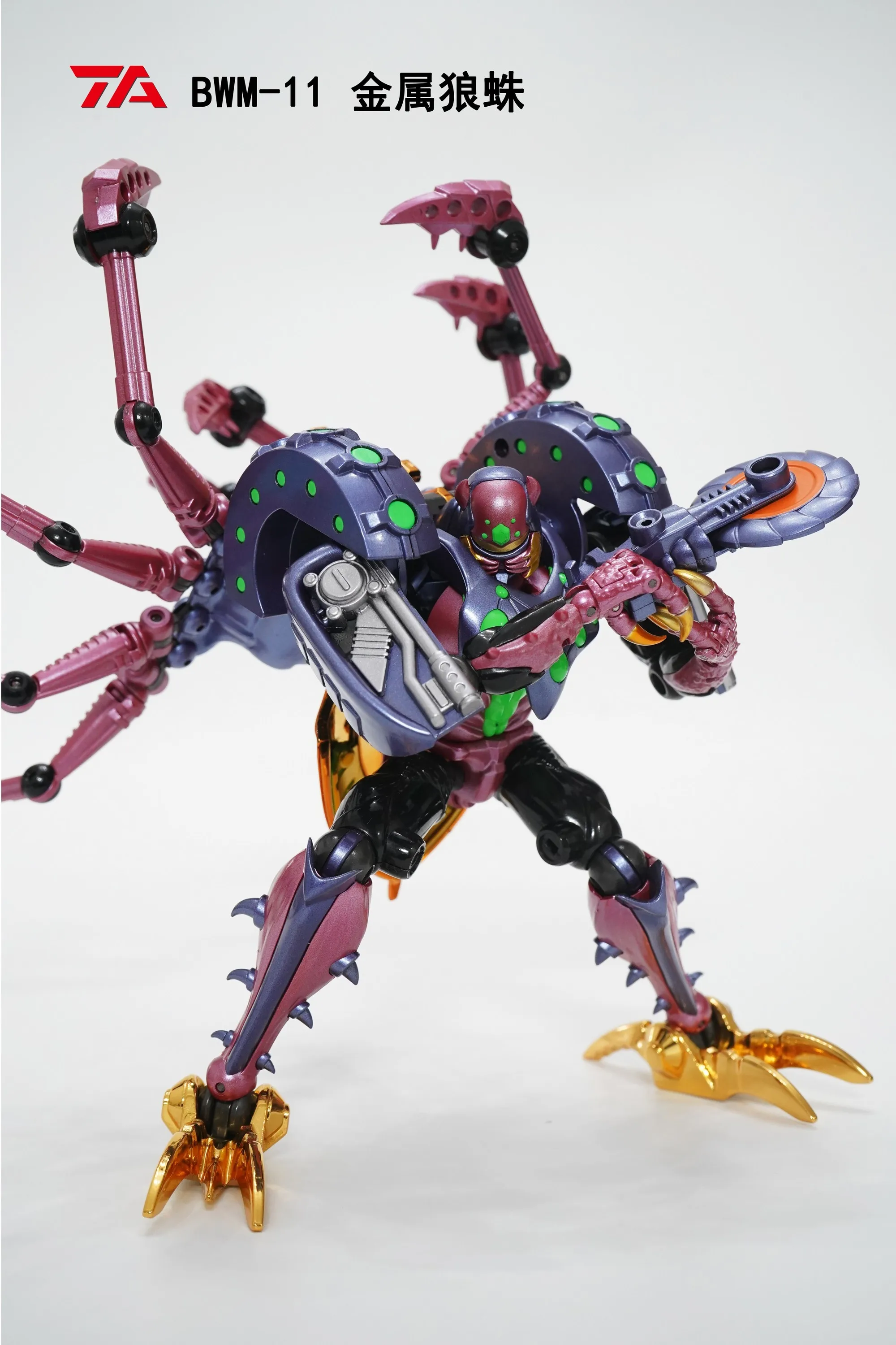 TransArt BWM-11 BWM11 TA Metall Spinne Beast Wars BW Super Warrior Metamorphic Spielzeug Beast Modell Transformation Spielzeug