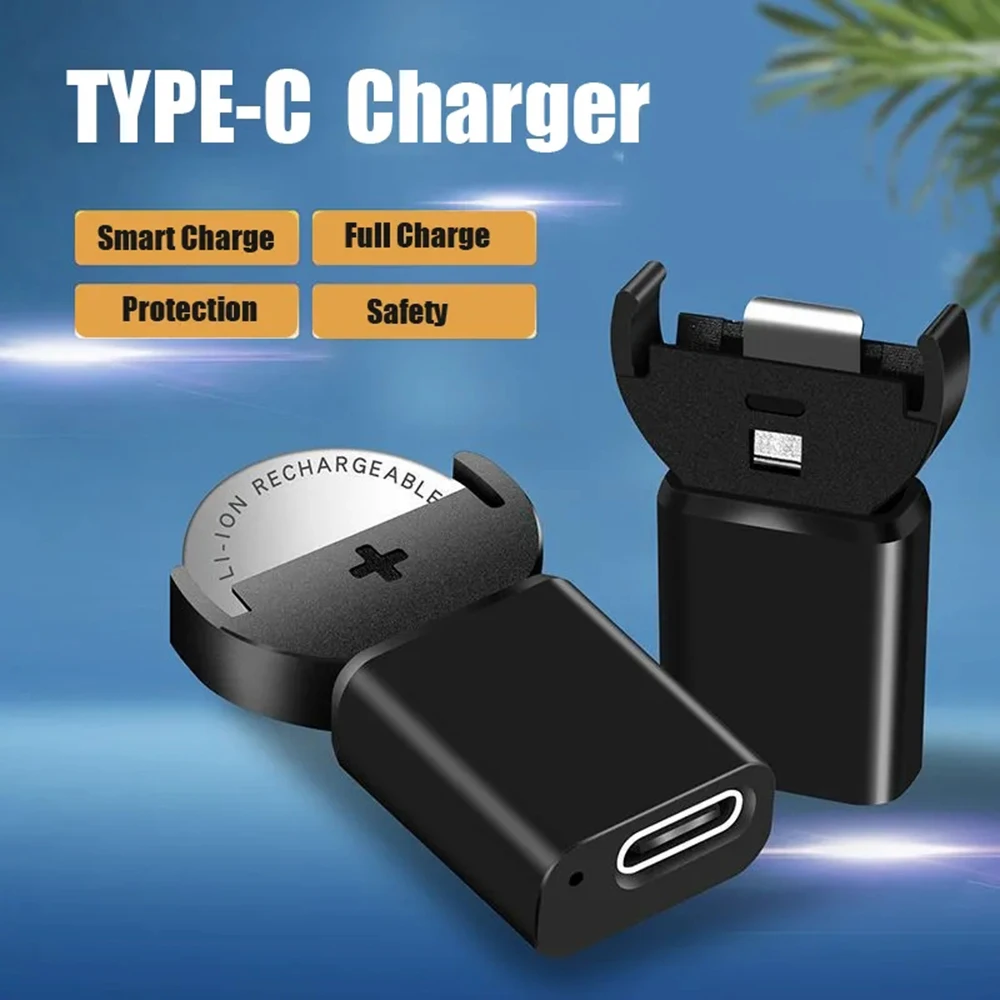 Rechargeable Li-Ion Coin Button Cells Charger for LIR2032,LIR1632,LIR2025,LIR2016,LIR2032H Batteries Power Charger