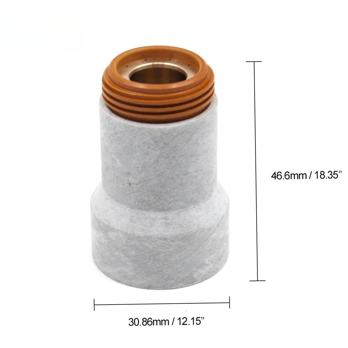 W03X0893-66A Retaining Cap for LC105 Plasma Torch  1538 plasma cutter