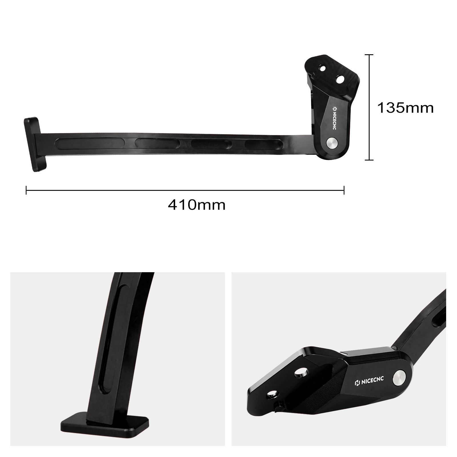 Motorcycle Kickstand Kick Side Stand For Honda CRF250R CRF450R 2013-2018 CRF450RWE 2019-2020 CRF 250R 450R 450RWE Aluminum