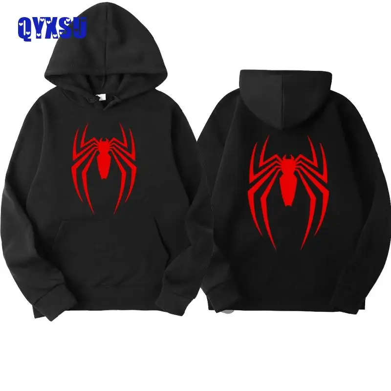 Spider Goth Y2k Essentials Hoodie Male Clothes Men's Sweat-shirt Sweatshirt New in Hoodies & Sweatshirts Mens Designer Clothes