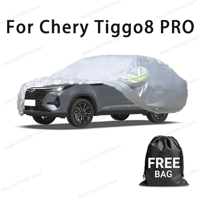 

Car cover For Chery Tiggo8 PRO Full cover Waterproof sun protection cover Scratch resistant cars accessories