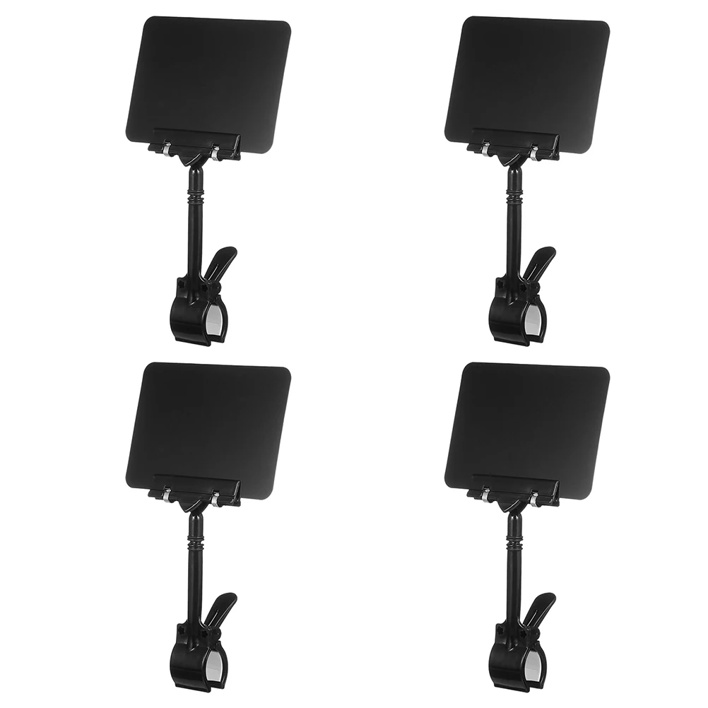 

4 pcs Price Tag Holder Retail Food Display Stand Supermarket Label Holders Erasable Sign Rack Veggie Fruit Info Lightweight