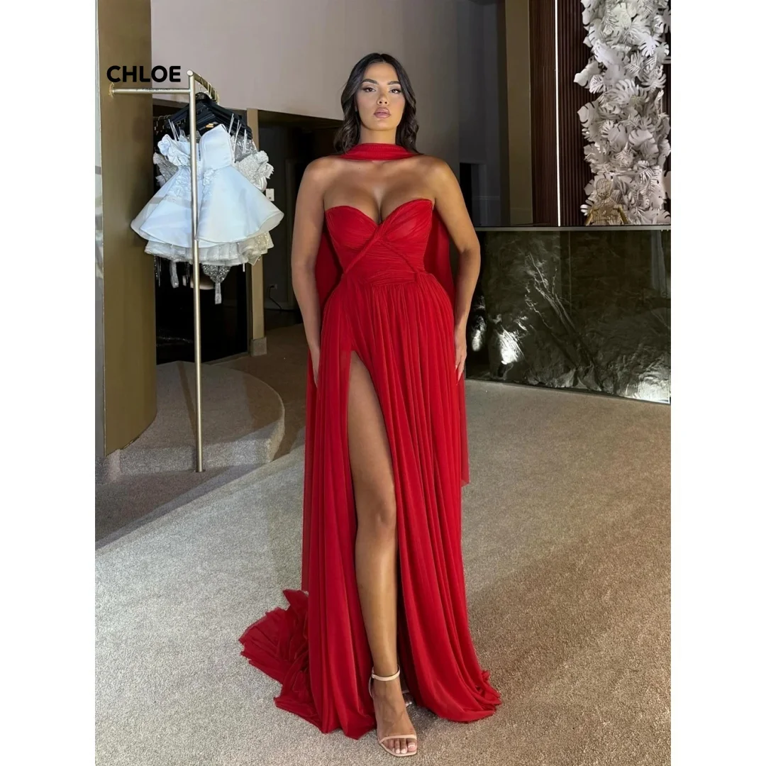 

Custom Made Ball Gown Dress Off-shoulder Prom Dresses 2025 Luxury Party Evening Dress Woman Line A Shawl Robe Soiree Wedding