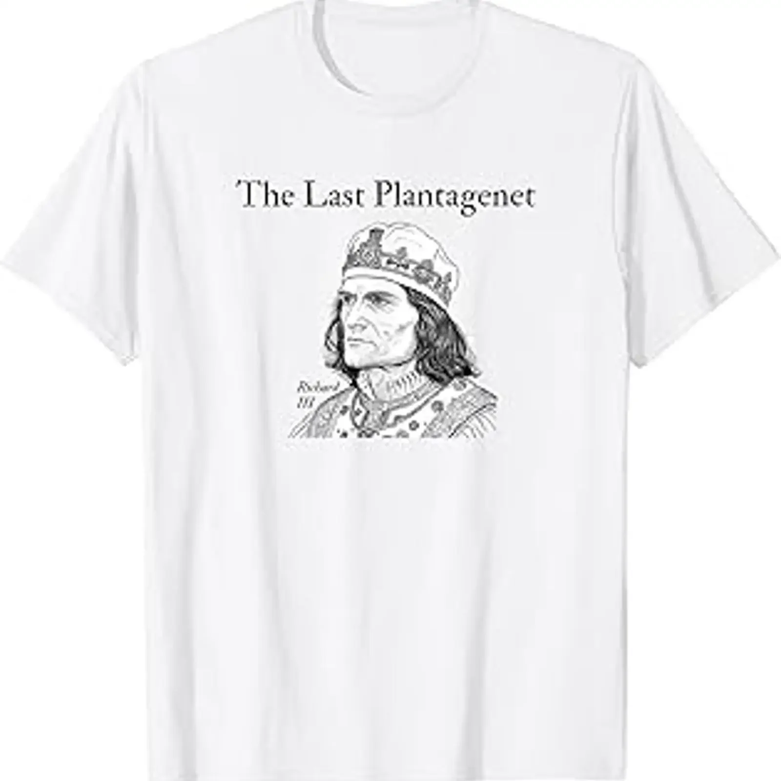 King Richard III The Last Plantagenet History T Shirt vintage Washed Casual graphic Stretched Soft streetwear Versatile