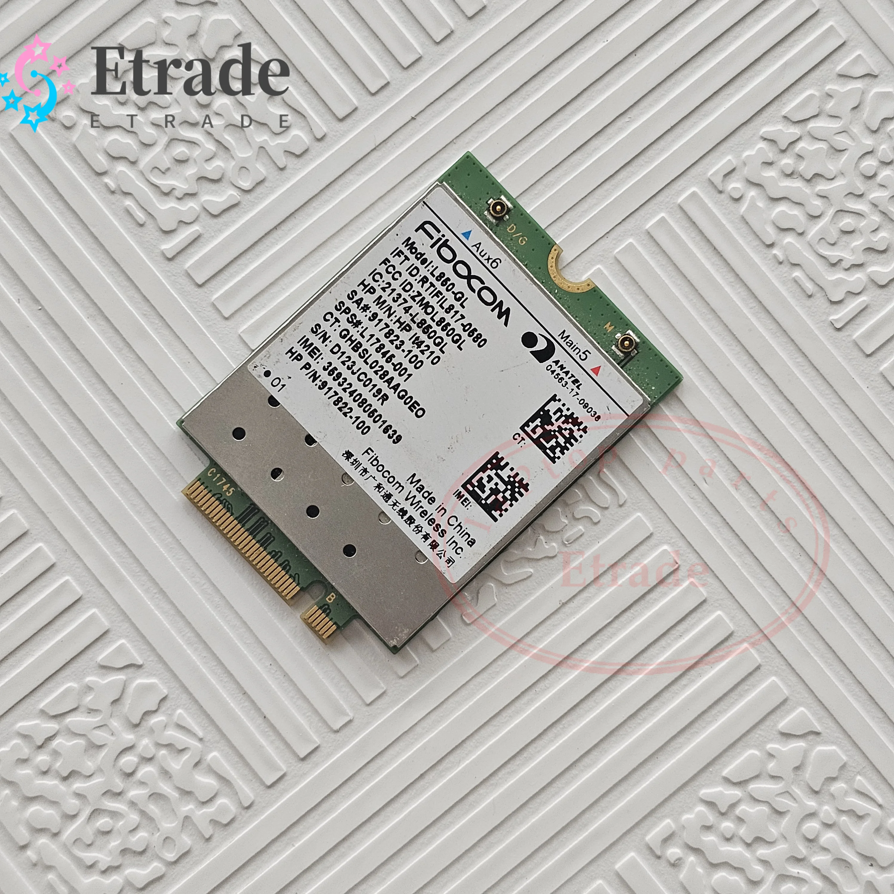 L850-GL 4G LTEM. 2 Network Wireless Module 917823-100 HP430 440 840 G5 L17845-001