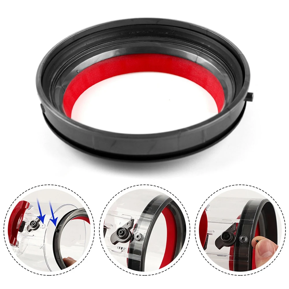 For Dyson V10 SV12 Vacuum Cleaner Dust Bin Top Fixed Sealing Ring Replacement Attachment Spare Part Accessories