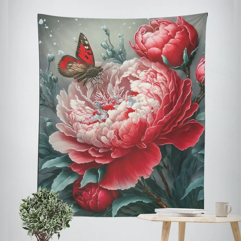 Home decorations Natural and Animal Styles room decor wall tapestry aesthetic bedroom aesthetic wall art large fabric tapestry