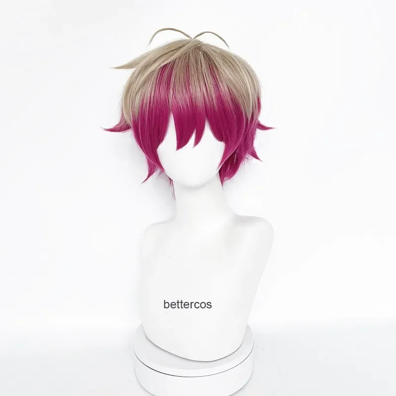 Alexis Ness-Peruca de Cosplay, Fechadura Azul, Rosa Vermelha, Resistente ao Calor, Perucas Sintéticas, Anime