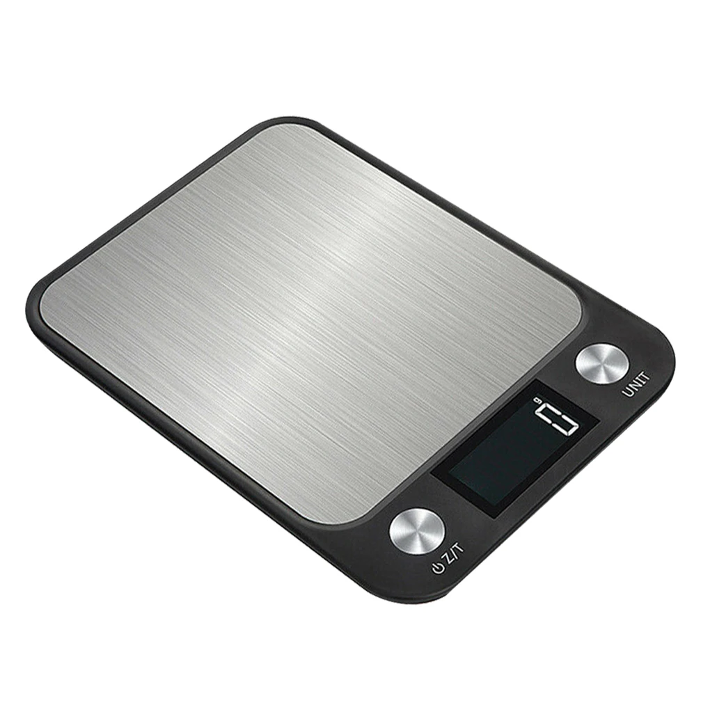 

Digital Scale 10kg/1g High Accuracy Scale Waterproof Stainless Steel Kitchen Weighing Device