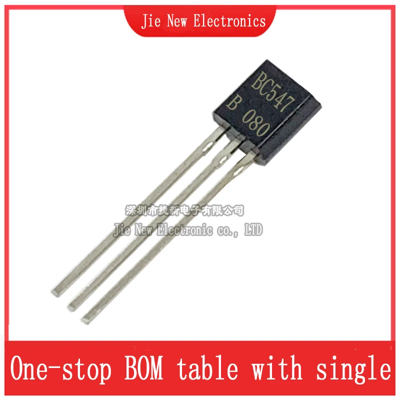 100PCS BC546 BC547 BC548 BC556 BC557 BC558 BC327 BC337 BC338 TO-92 Plug-in Transistor  Triode image 4