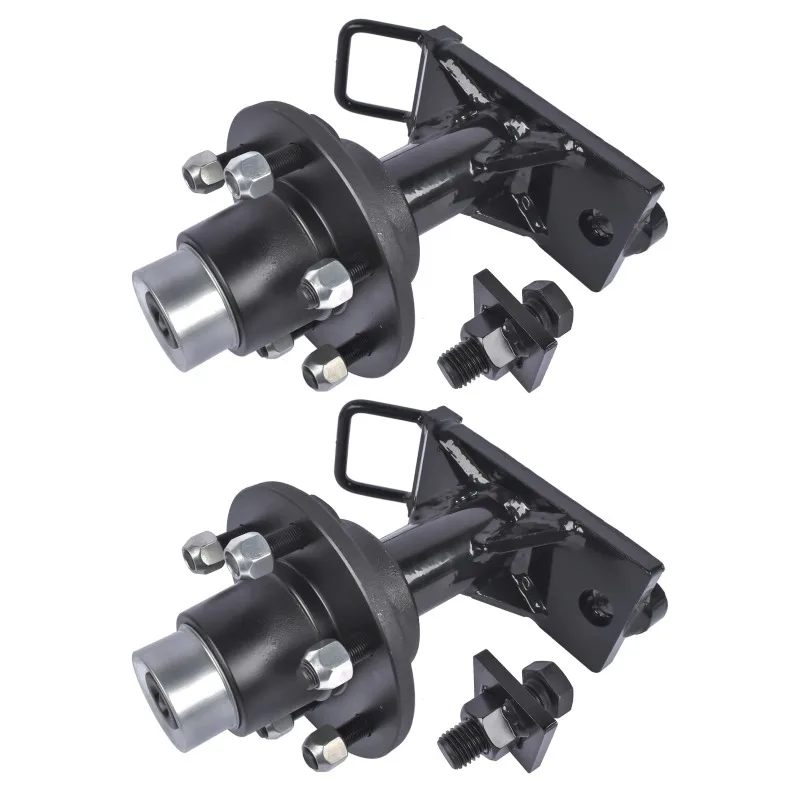 AP01 2Pcs 6x5.5 Lug Superior Shipping Container Wheels for Non-public Road Use