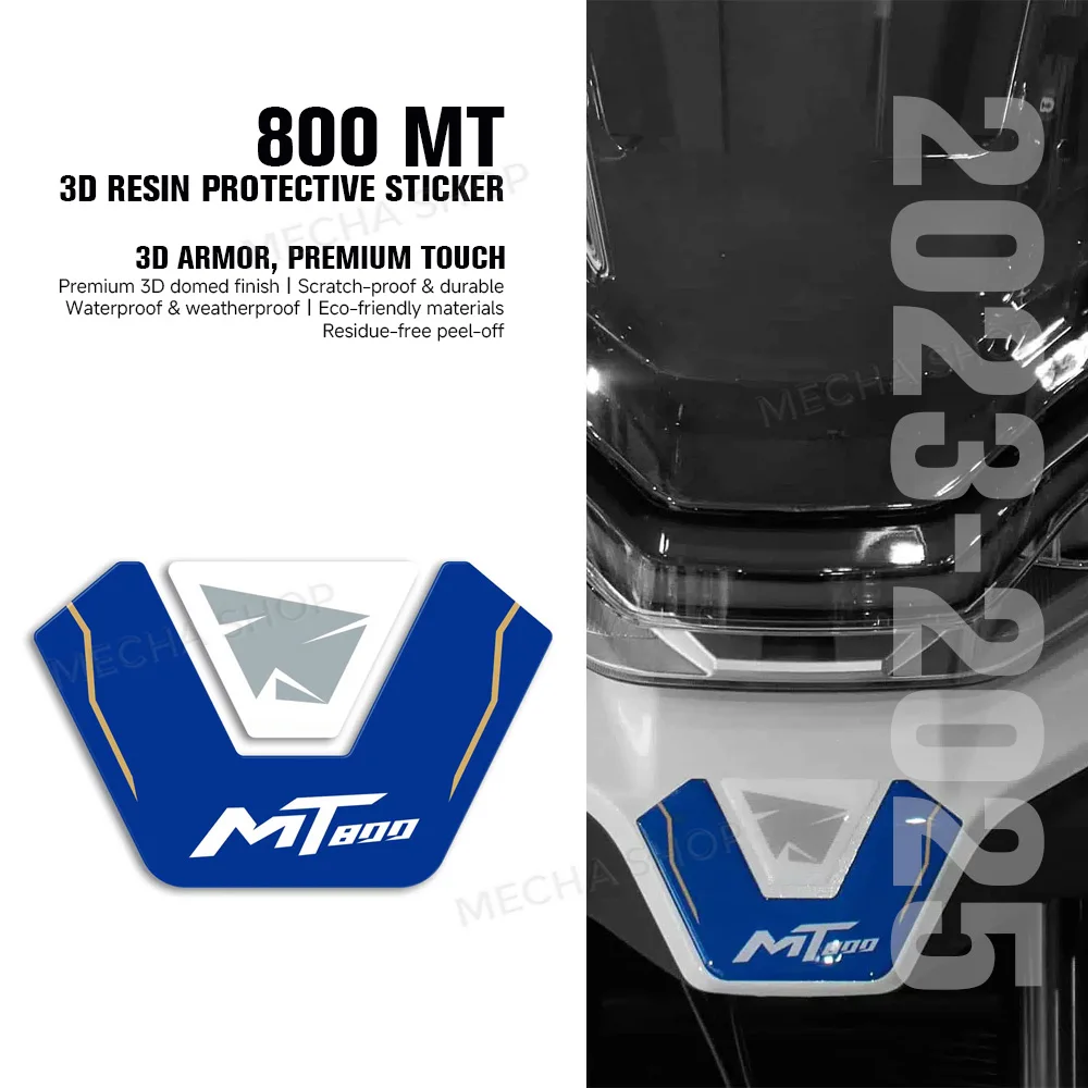 For CF MOTO 800 MT Explore 2023-2025 Accessories 3D Resin Sticker Protection Kit
