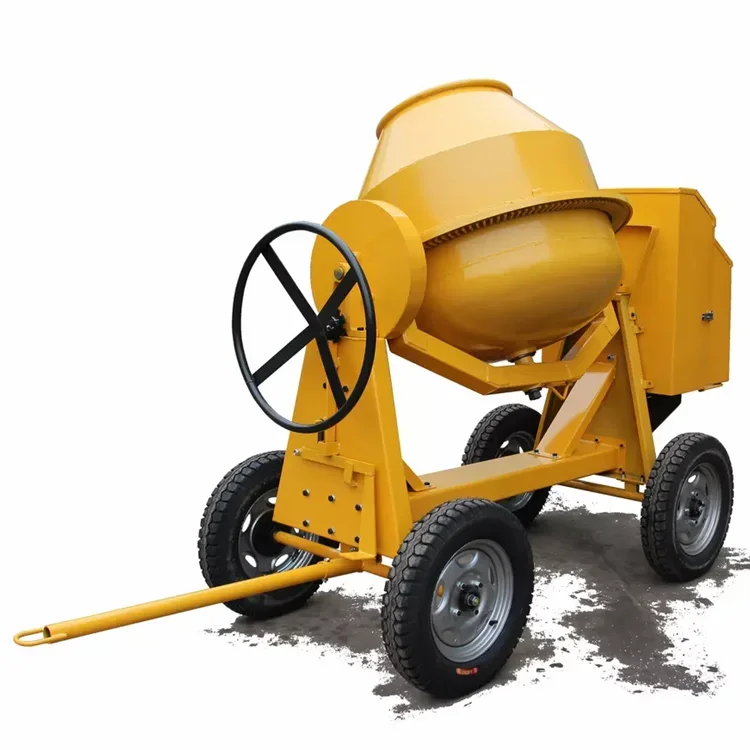 High efficiency and professional 350L 400L 500L Portable Small concrete mixer electric