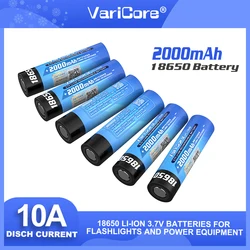 1-20PCS VariCore  VC-1820 18650 2000mAh 3.7V  Power Rechargeable Lithium Battery for  Electric Tools