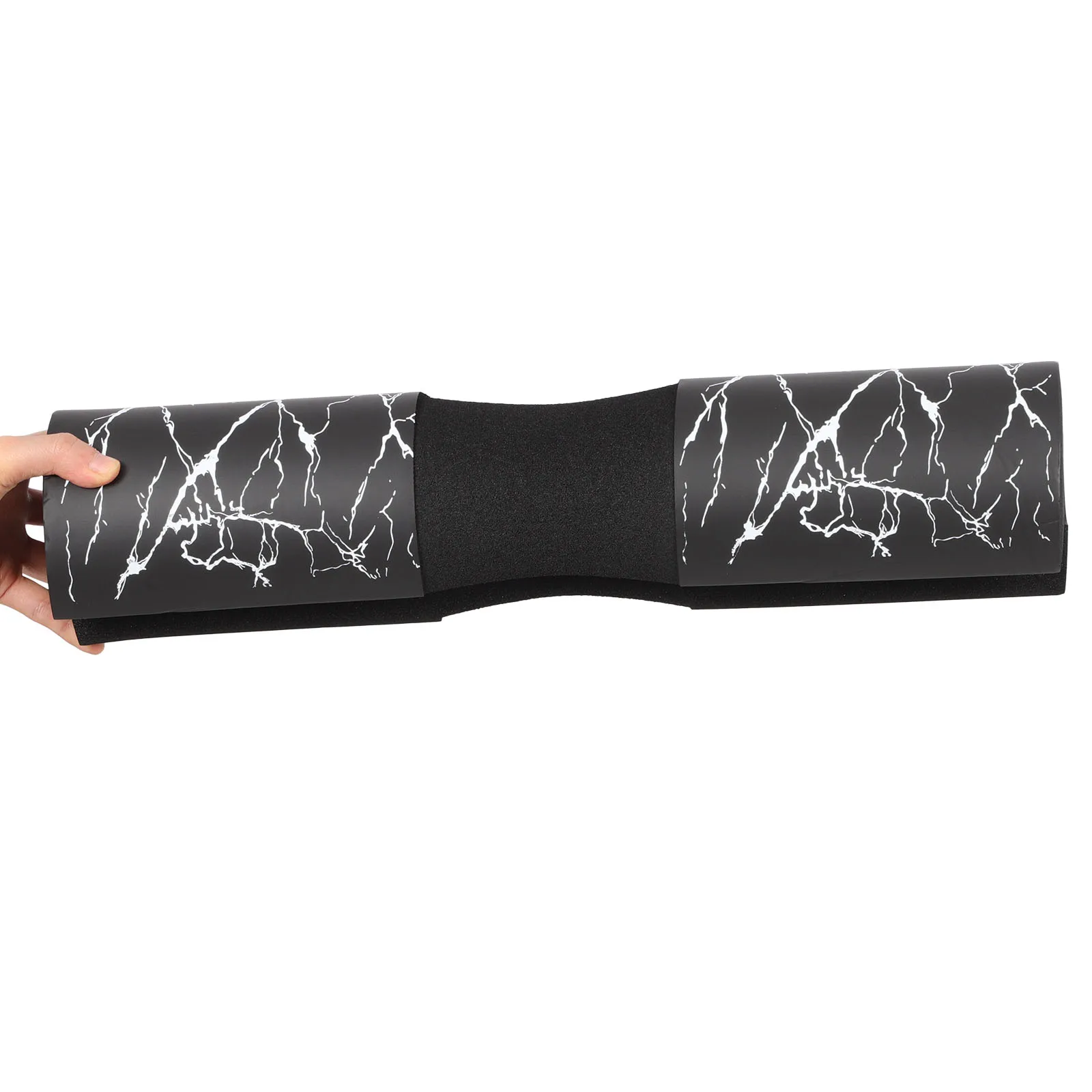 وسادة الحديد المحمولة وسادة الرقبة الإسفنجية خفيفة الوزن حامي الكتف للقرفصاء الورك التوجه اللياقة البدنية غطاء الحديد