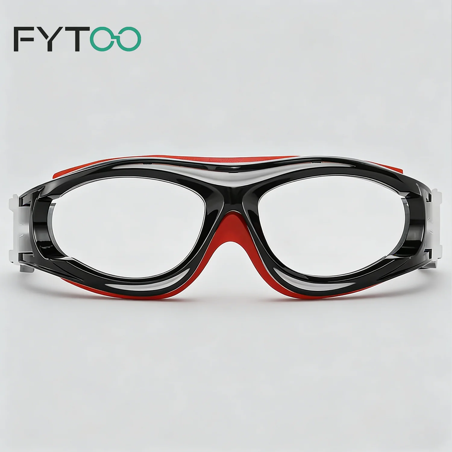 

FYTOO Sports Protective Eyeglasses Frames 3 Colors Anti-Scratch Eyewear for Basketball Running 040