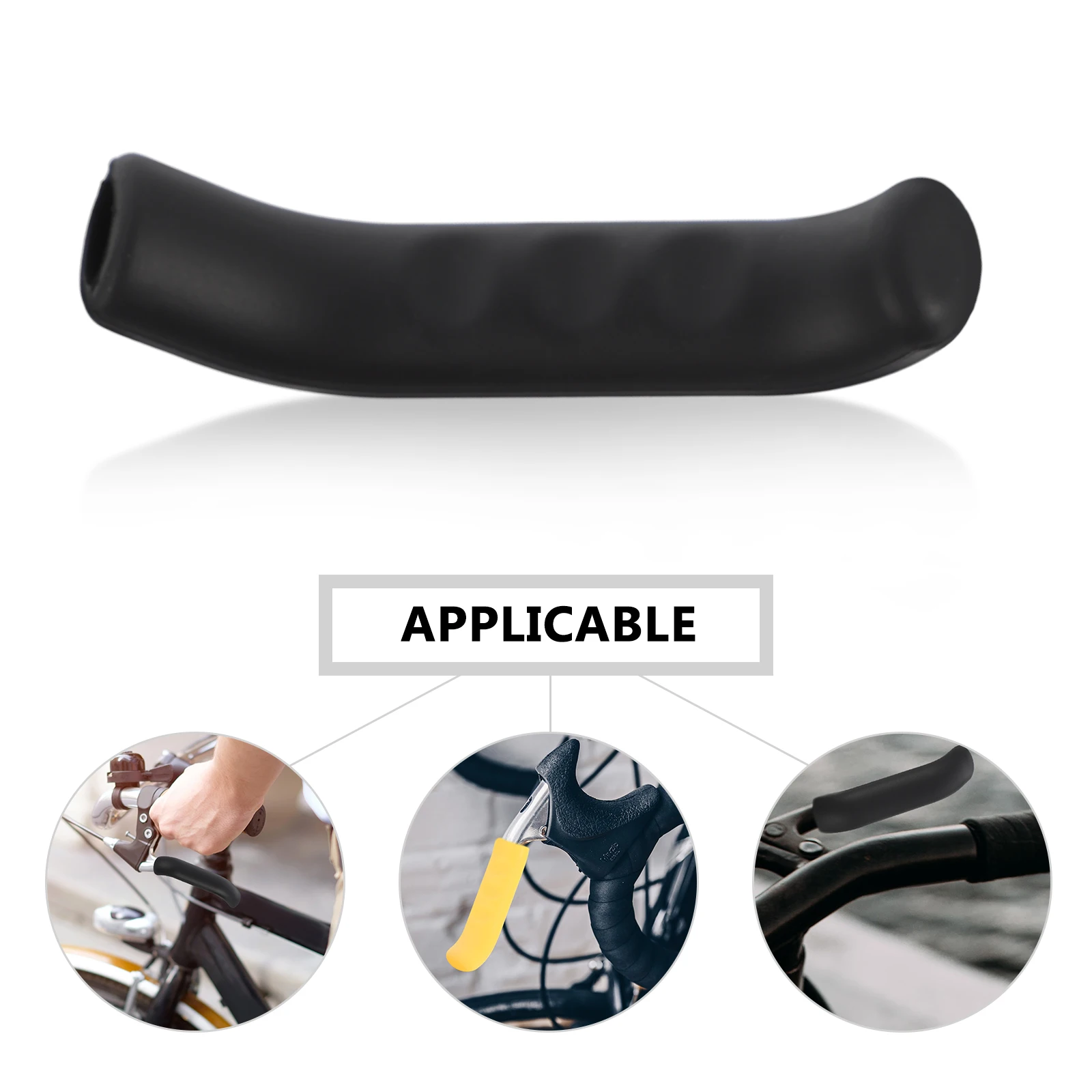 

Parts Silicone Bike Handle Caps Comfort Brake Lever Cover Grip Covers Brake Handle Silicone Cap for Bike Parts