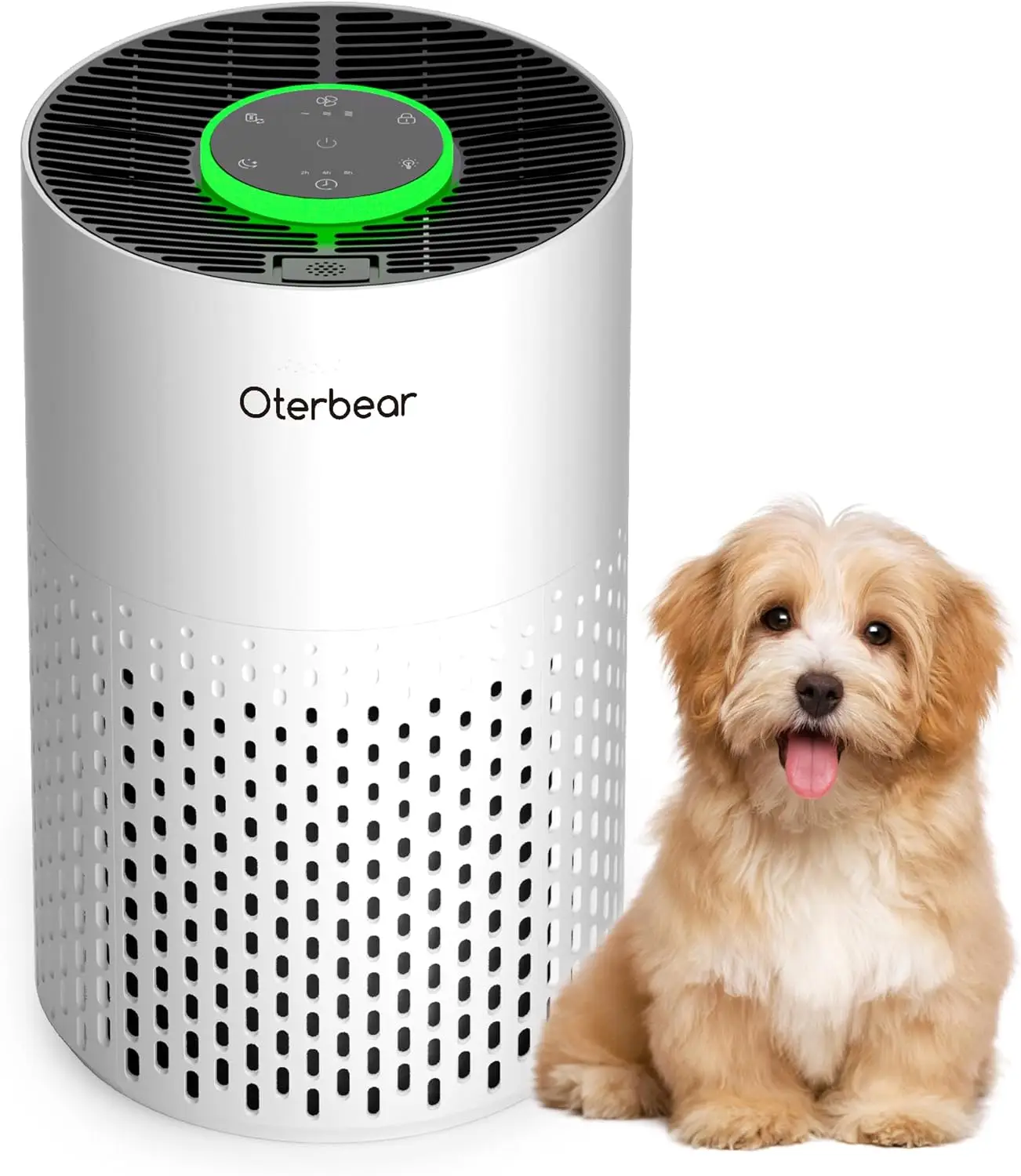 

Air Purifiers for Home Bedroom Up to 1250 Ft² - H14 HEPA Air Purifier with Aroma & Sleep Mode - 24dB Small Room Air