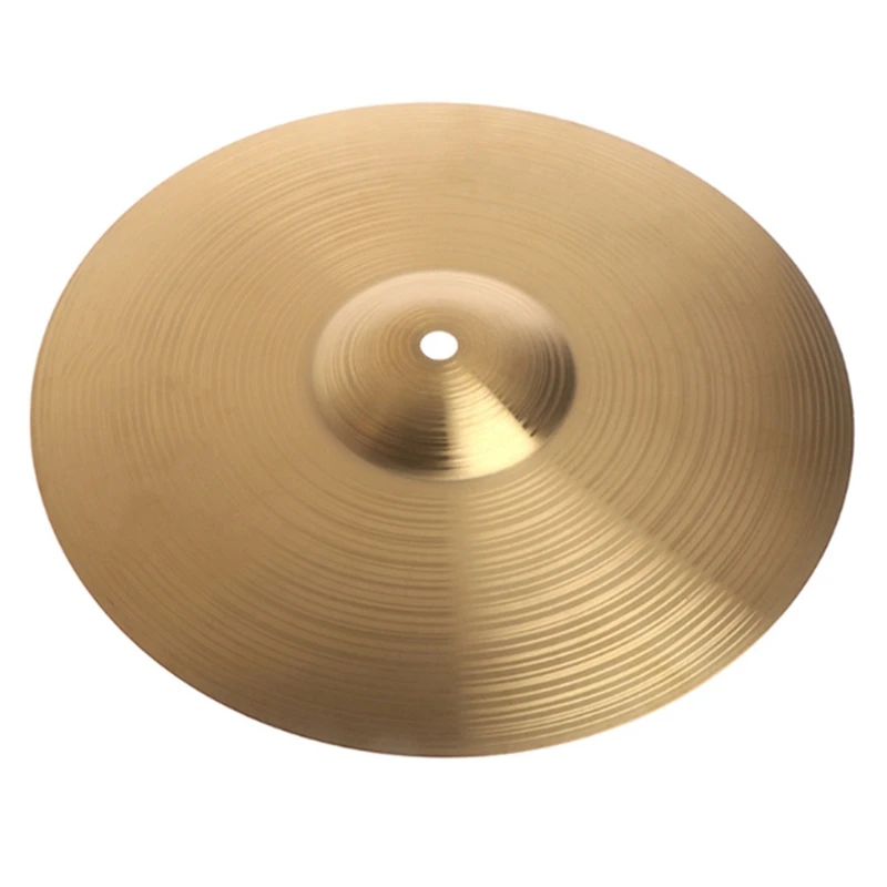 10-Inch Brass Cymbal Metal Crash Cymbal Drum Cymbals Drum Percussion Musical Instrument For Players, Easy To Use