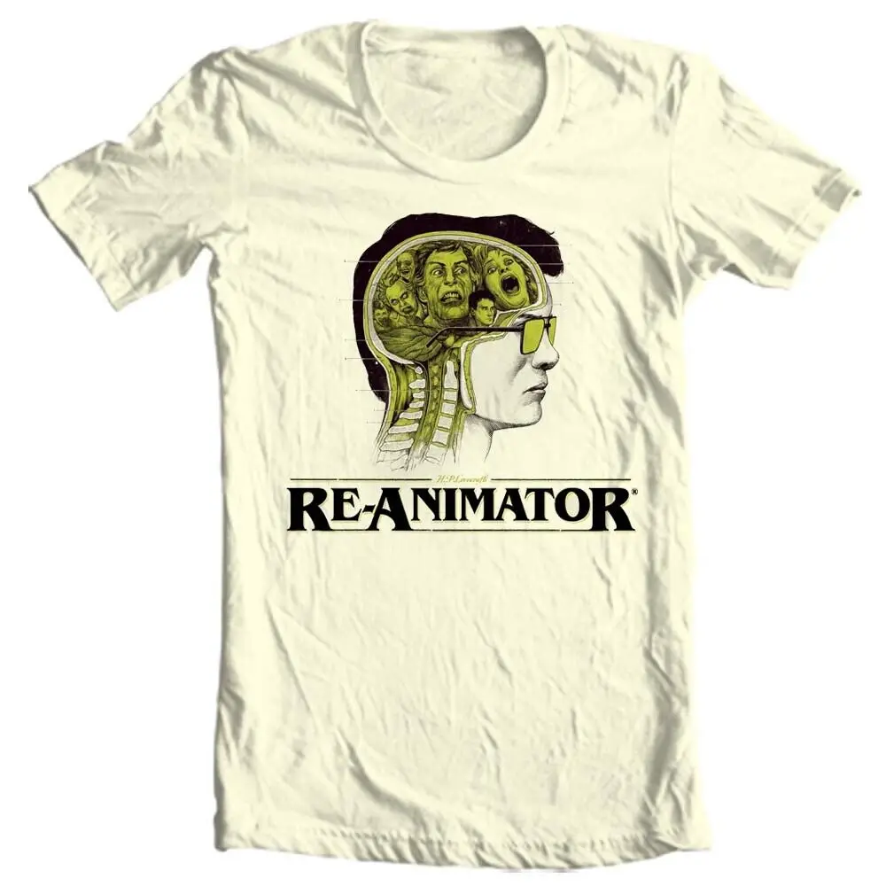 Re Animator Horror Movie T Shirt Classic 80s Cult