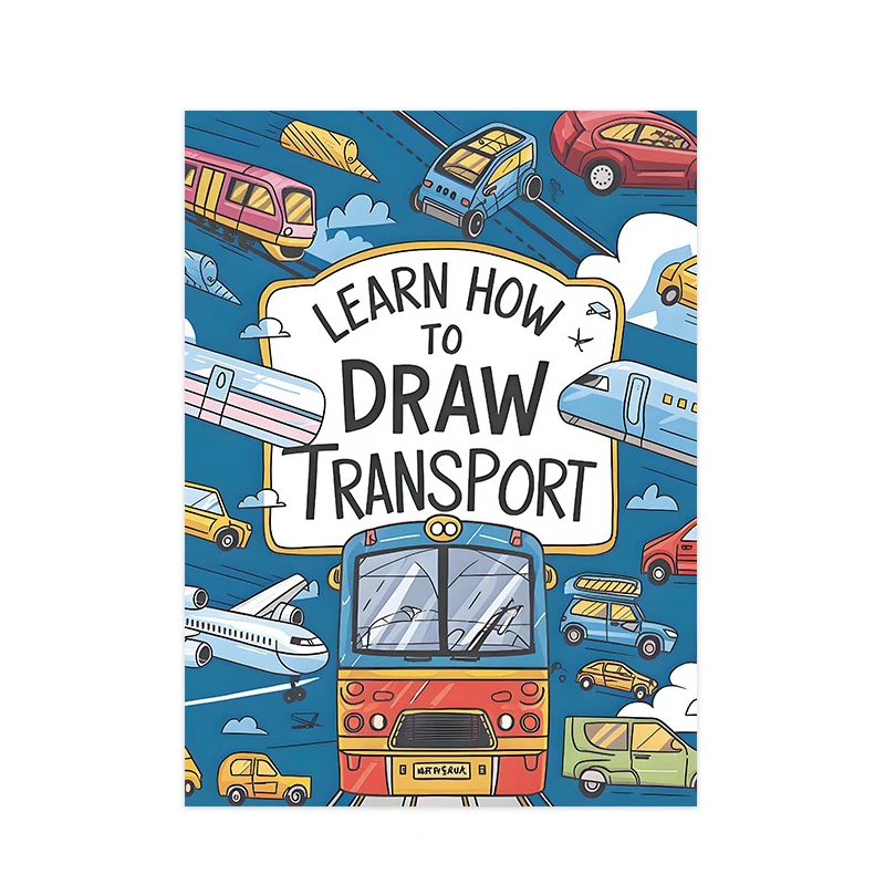 

Простая учебная книга по шагу на машине для рисования, фруктах, животных, роботах, монстров и динозаврах, идеально подходит для начинающих.